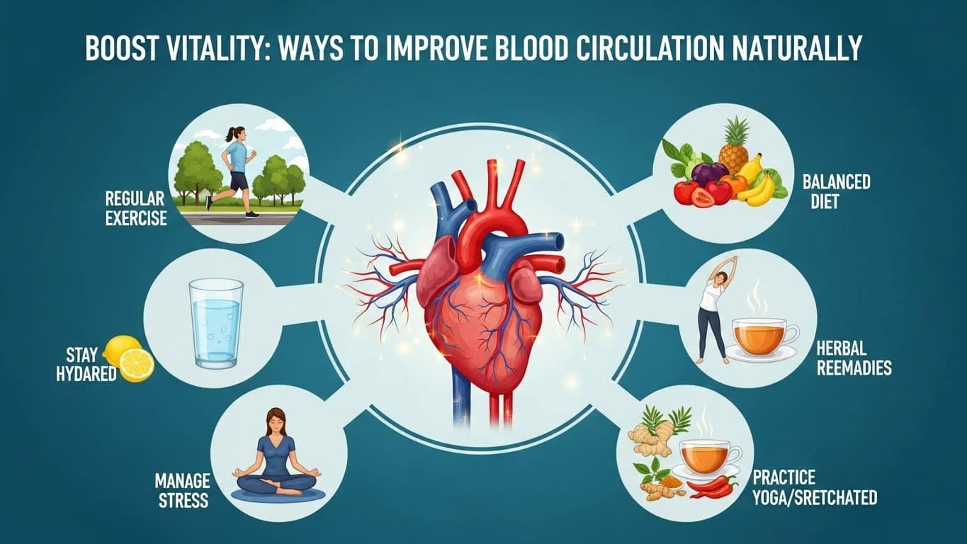 Ways to Improve Blood Circulation Naturally