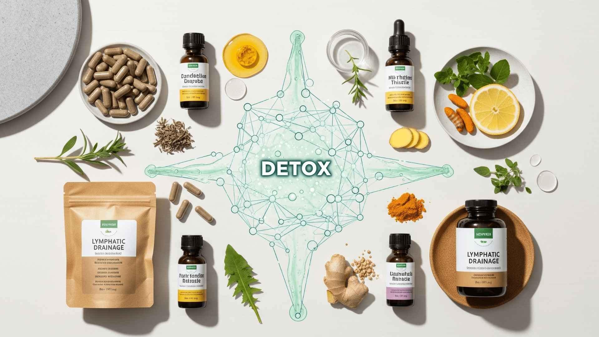 Lymphatic Drainage Supplements