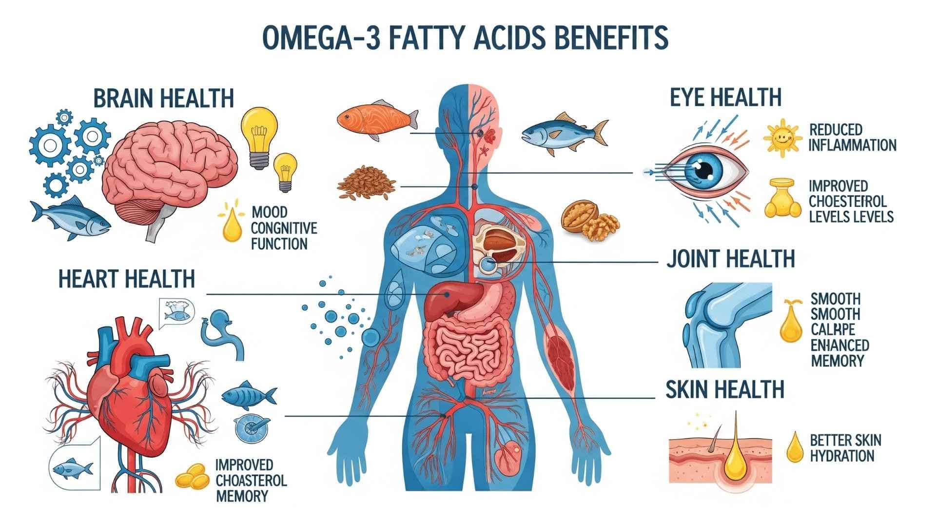 Omega 3 Fatty Acids Benefits