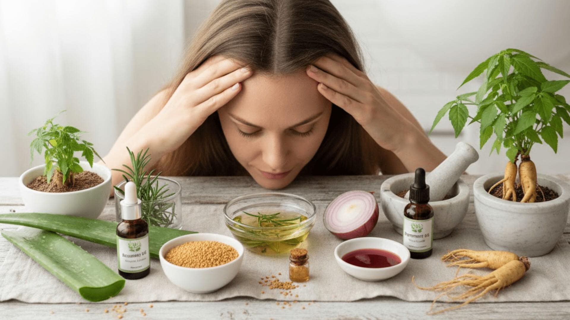 Natural Remedies for Thinning Hair