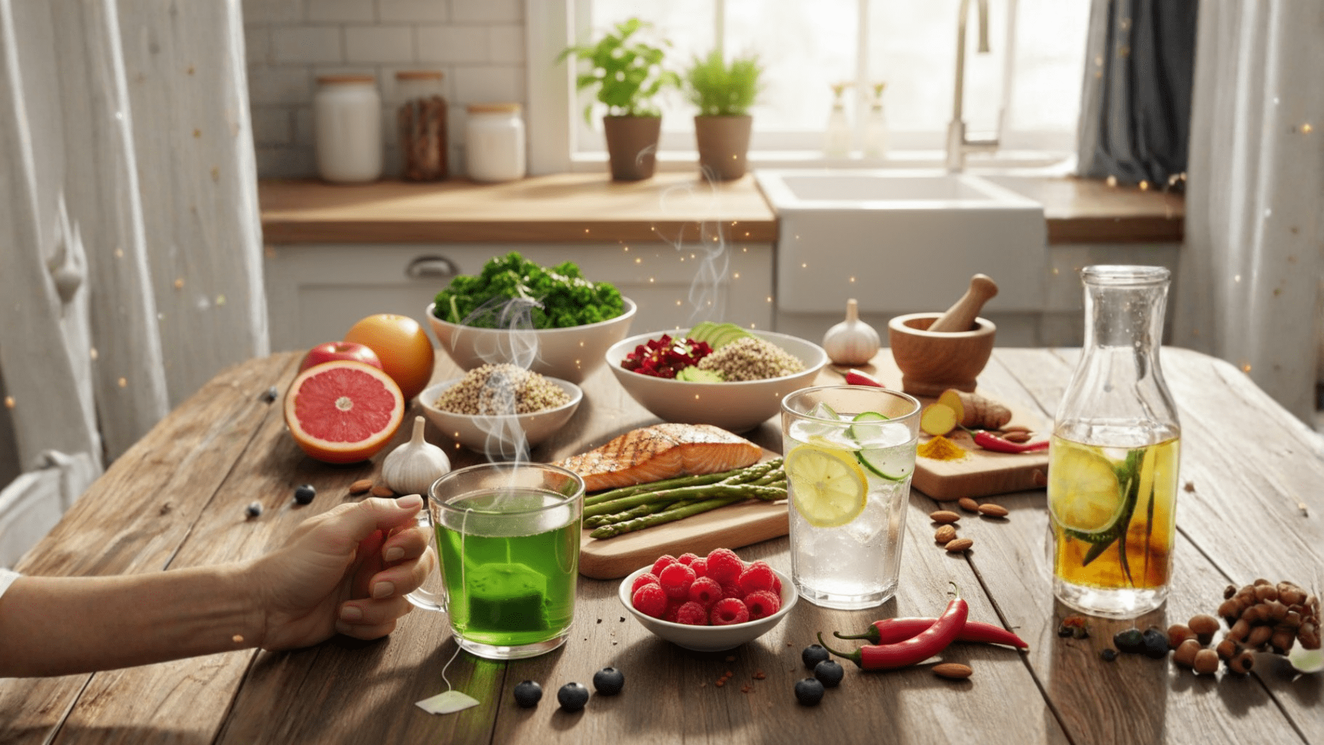 Detox Foods That Burn Fat and Boost Your Energy