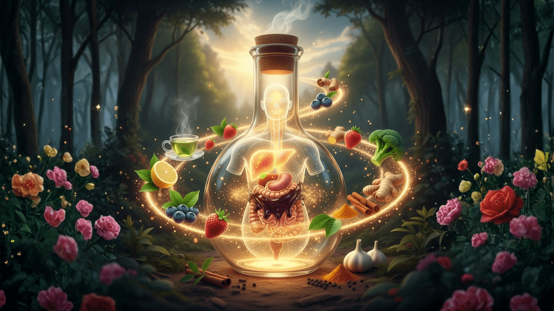 Detox Foods of Melt Stubborn Belly Fat